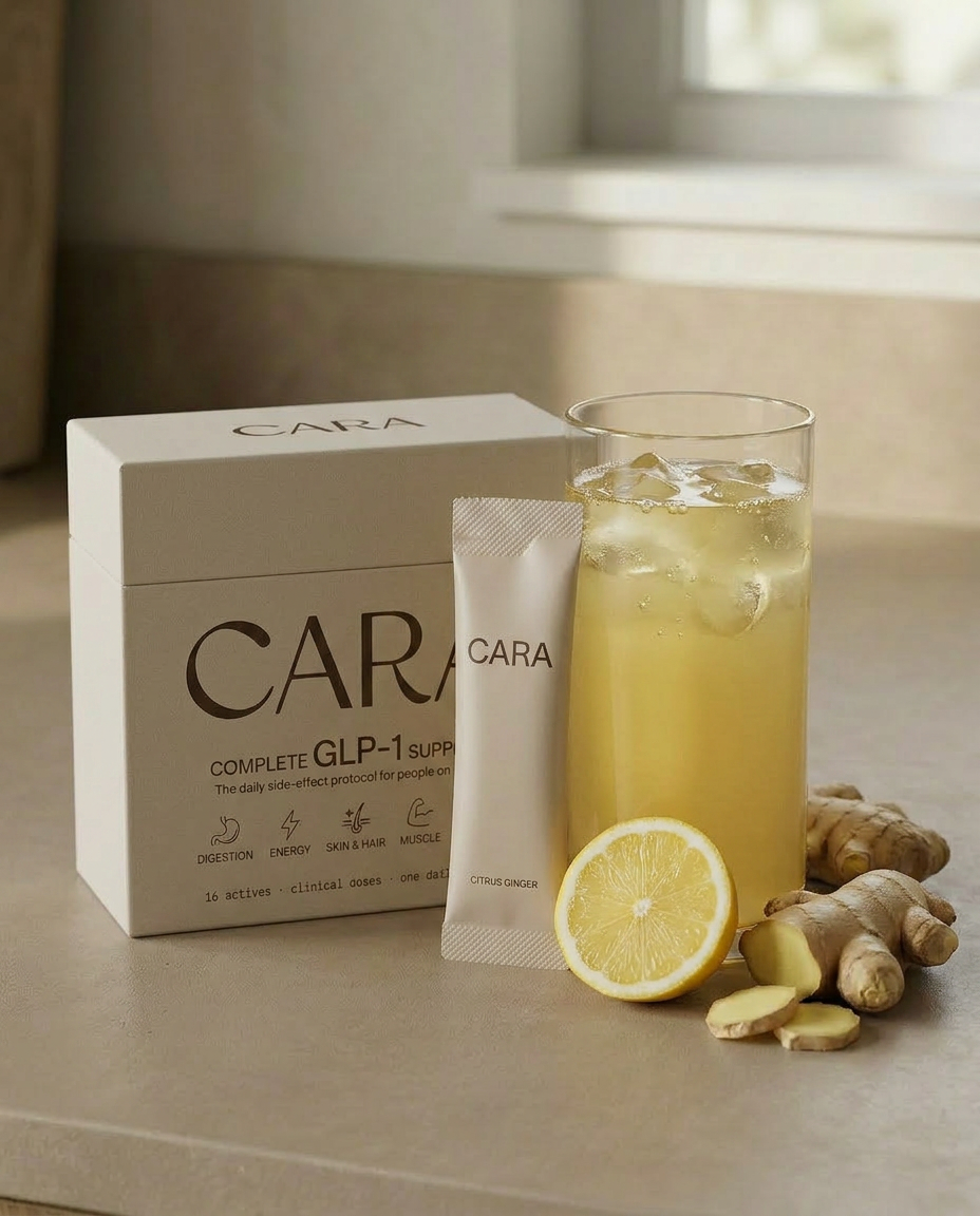 CARA stick pouring into water